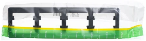 Рамка на 4 поста (антрацит) Systeme Electric Glossa GSL000704