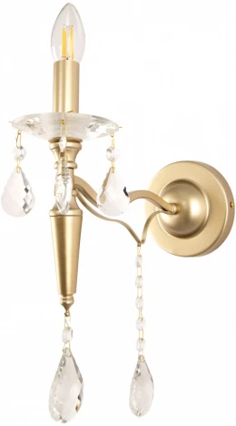 Бра Arte Milano AM347710 347710/1W CG (220V, подвески, подсвечник, свеча)