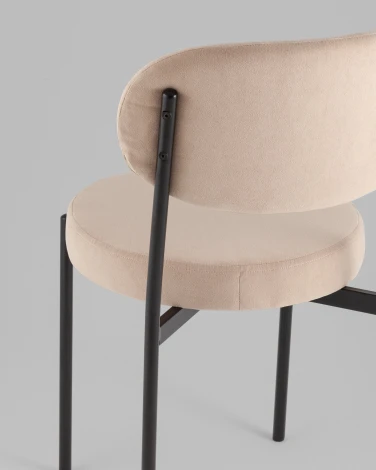 Стул Бриф Original N велюр бежевый Stool Group УТ000042622