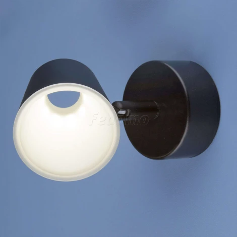 Спот Elektrostandard Snappy DLR025 5W 4200K черный матовый (LED, 220V, круглые)