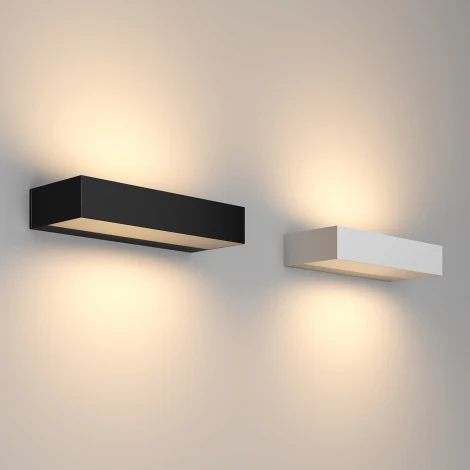 Уличный настенный светильник  Maytoni Lot O428WL-L20W3K (LED, 220V, IP65)