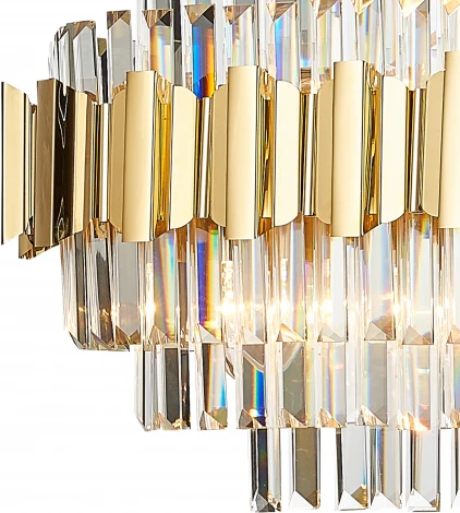 Подвесная люстра Natali Kovaltseva Ruby 81442/12C GOLD
