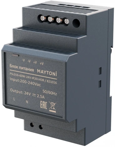 Блок питания PSL016 24В 60Вт Maytoni Блоки питания 24В 821016