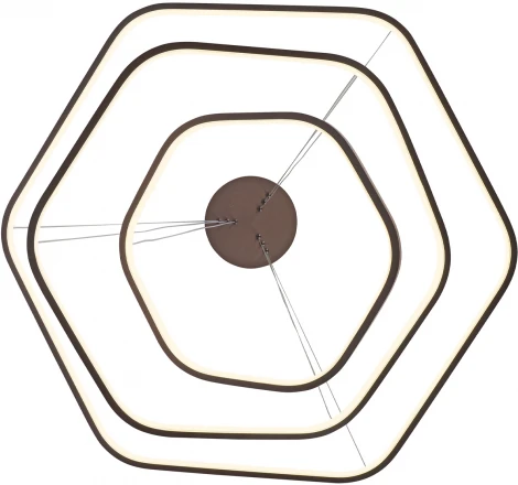 Подвесная люстра Ambrella Line FL366 (LED, 220V, на тросе, кольцо)