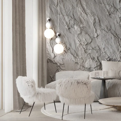 Подвесной светильник Freya Pearl FR5388PL-01CH (220V, на проводе, шар)