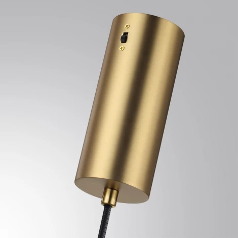 Подвесной светильник Odeon Light Marbella 6674/15L латунь/металл/алебастр IP20 LED 15W 680Лм 3000K/4000K (220V, на проводе, круглые)