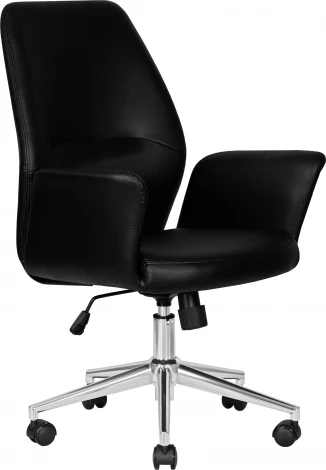 Офисное кресло для руководителей DOBRIN SAMUEL (черный)