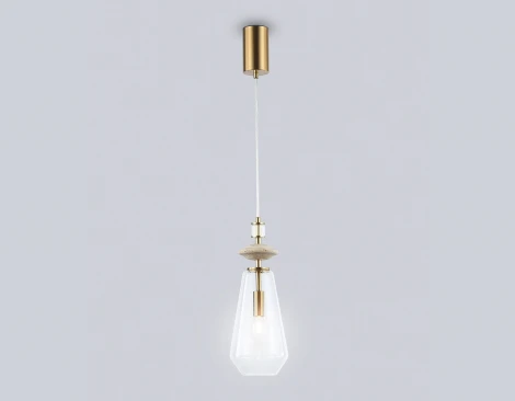 Подвесной светильник с травертином Ambrella Ceramo Modern LH53301