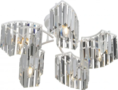 Потолочная люстра на штанге Vitaluce V5884-0/5PL