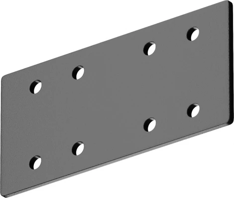 Прямой коннектор 1шт Gravity накладной черный (магнитный) Maytoni Technical TRA004C-21S (48V)