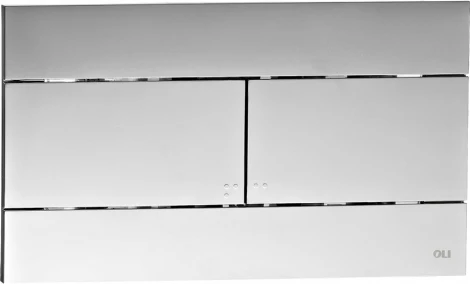 Кнопка смыва OLI Slim 659046 хром матовый