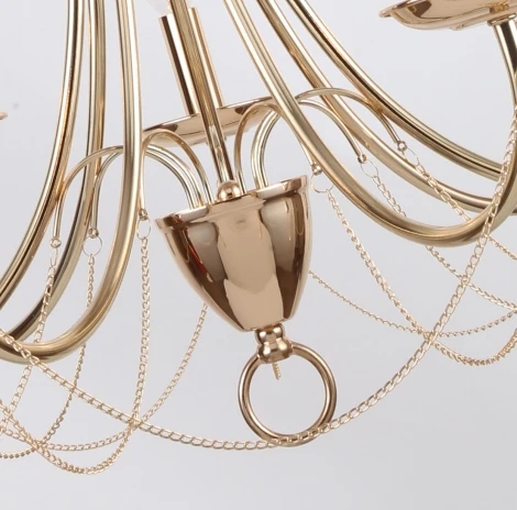 Подвесная люстра F-Promo Plini 2591-7P (220V, на цепи, свеча)