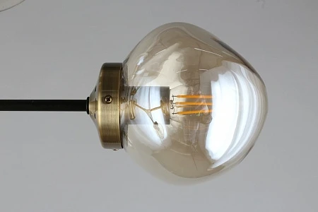 Потолочная люстра на штанге Omnilux Crotone OML-95107-08 (220V, шарики)