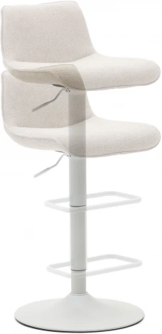 Барный стул La Forma (ex Julia Grup) Zenda (Белый)