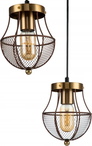 Подвесной светильник Pallo V000189 (10011/3P Gold) (220V, на проводе)