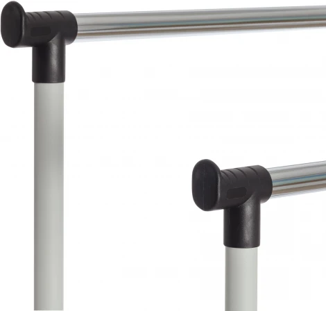 Вешалка JET Tetchair (Черный,Светло-серый,Хром).