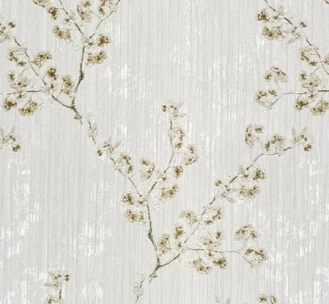 Обои виниловые Zambaiti Satin Flowers 44663 10,05 x 0,53 м
