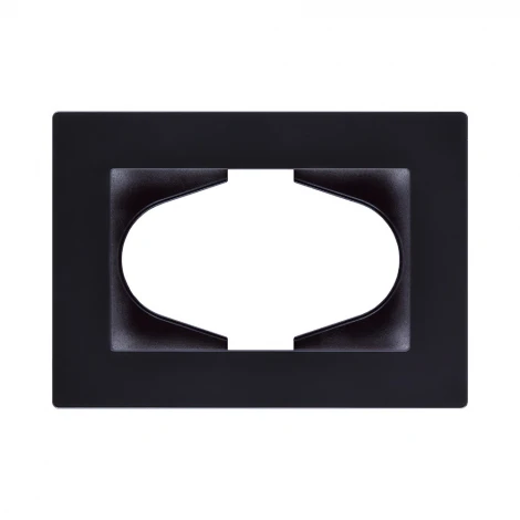 Рамка для двойной розетки черный Kollinger Aspekt AT120BK