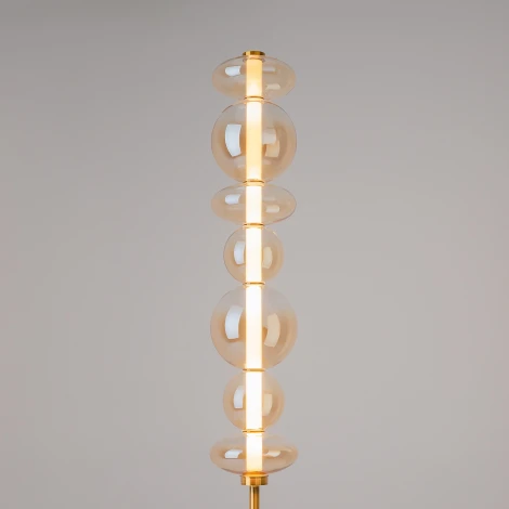 Торшер Maytoni Futuro MOD307FL-L40BS3K (LED, 220V, выключатель, шарики)
