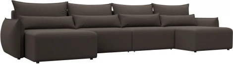 Диван П-образный Лига-051 НПБ Лонг Лига Диванов (Рогожка) арт.128686