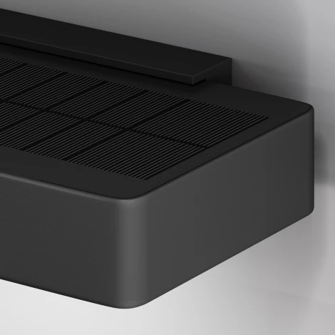 Настенный уличный светильник на солнечной батарее Maytoni Pir OSL456WL-L2GF3K (LED, датчик движения, IP54)