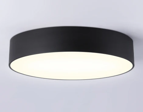 Потолочный светодиодный светильник круглый Ambrella Orbital Air Alum FV5529 (220V, круглые)