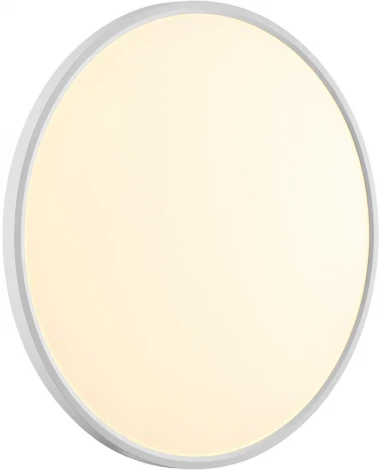 Настенно-потолочный Sonex Alfa White 7659/48L MITRA пластик/белый LED 48Вт 3000/4000K D600 IP20 (220V, круглые)