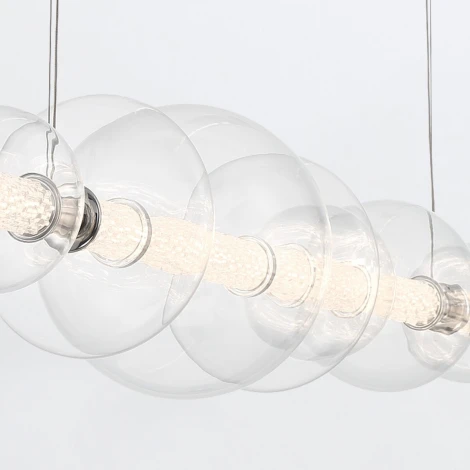 Подвесной светильник Eurofase QN-ATOMO-LP7-PC (LED, 220V, на проводе, шарики)