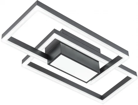 Потолочная люстра Escada Twins 10242/3LED 90W Black (регулировка яркости, 220V, пульт управления)