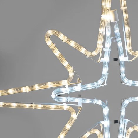 Светодиодная фигура "Полярная Звезда" 70 x 60 см тепло-белая, IP65 Laitcom PLR-8-2WW