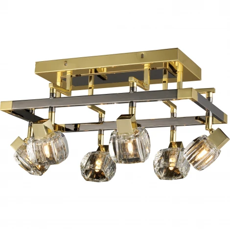 Спот N-Light 92006 09 2006 0313 06 gold + dark chrome