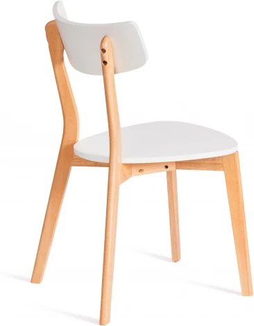Стул Claire (комплект) Tetchair (МДФ/Белый,Натуральное дерево) арт.21281