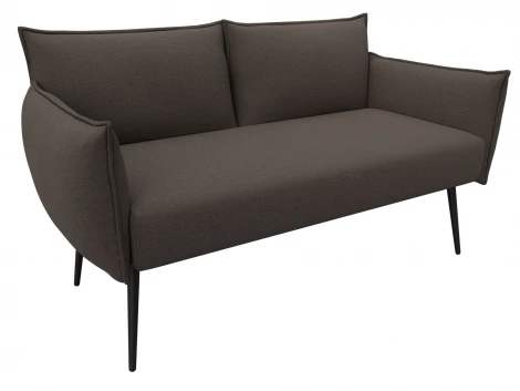 Диван прямой Лига-083 (Фанера/Металл/Рогожка/Коричневый) Лига Диванов 131062