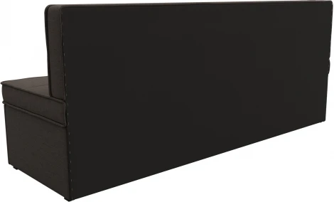 Диван кухонный прямой Техас (Коричневый/Рогожка) Лига Диванов арт.122486