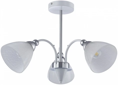 Потолочная люстра на штанге Arte Milano Napoli 326008/3 WH+CR (220V)