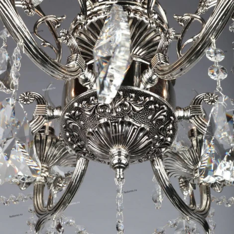 Подвесная люстра Omnilux Grosseto OML-77713-06 (220V, на цепи, подсвечник, свеча)