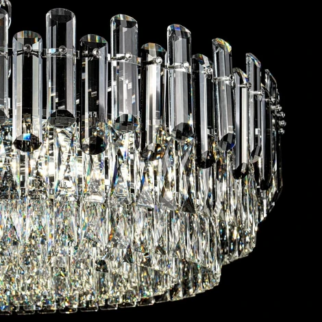 Подвесная люстра хрустальная Modelux MODELUX ML.9006.16 CR-SM