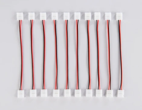 Соединитель гибкий Ambrella Illumination GS7551 двухсторонний для светодиодной ленты 2835 12/24V (2 конт.) 150 мм