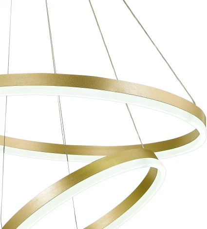 Подвесной светильник ярусный Natali Kovaltseva LED LIGHT LAMPS 81299 (регулировка яркости, 220V, пульт управления, на тросе, кольцо)