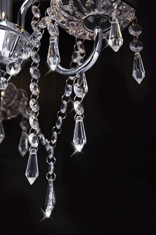 Торшер Eurosvet 2045 2045/3F хром/черный