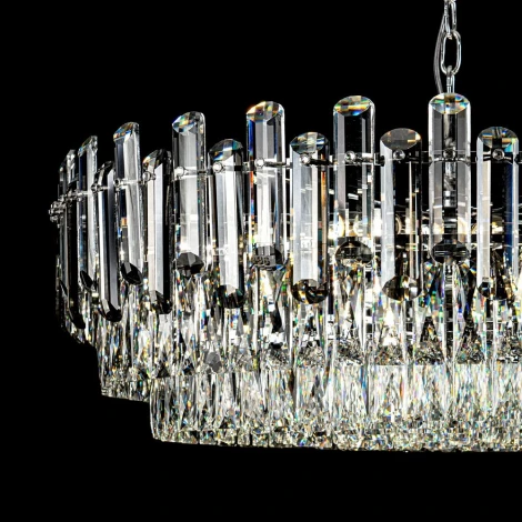 Подвесная люстра хрустальная Modelux MODELUX ML.9006.16 CR-SM