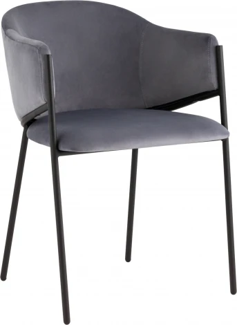 Стул Brace велюр серый Stool Group (арт.УТ000039130)