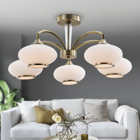 Потолочная люстра на штанге Rivoli Avarice 2077-305 (220V)