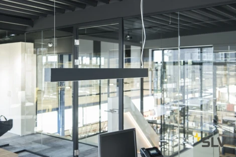 Подвесной линейный светильник светодиодный диммируемый SLV Glenos 1001403