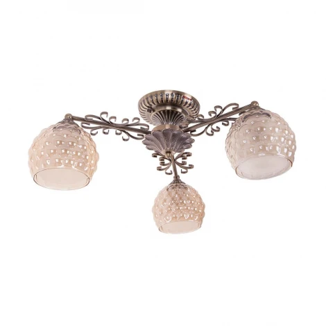 Потолочная люстра IDLamp Bella 285/3PF-Oldbronze