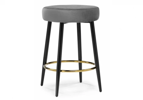 Барный стул Woodville Plato dark grey 15057