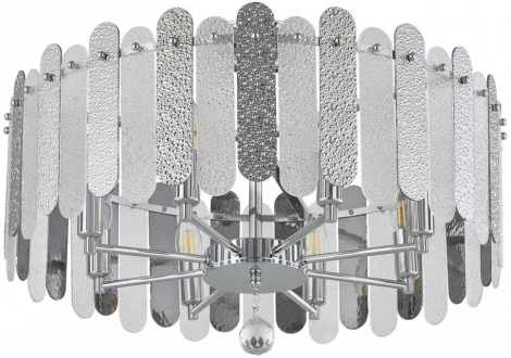 Потолочная люстра хрустальная на штанге Arte Milano Sorrento-3109 373109/8/80/580 CR (220V)