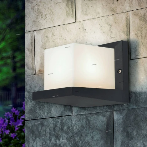 Настенный светильник уличный Elektrostandard Shelter 1540 TECHNO (220V, куб, IP54)