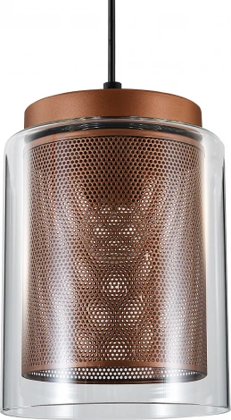 Подвесной светильник (10023/1P Brass) Indigo Alleanza V000505 (220V, на проводе, круглые)