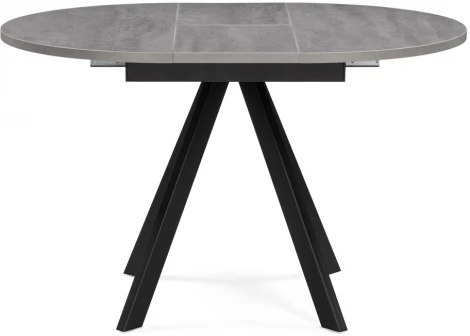 Деревянный стол Notta Трейси 90(120)х90х75 бетон / черный 533167